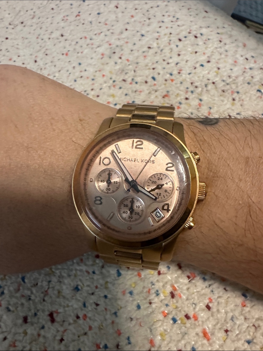 Michael Kors Rosegold Women's Chronograph Watch